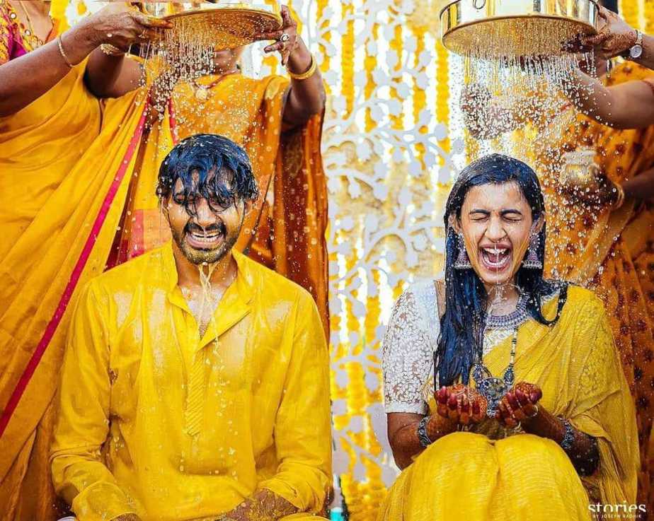 Niharika and Chaitanya haldi ceremony1.1