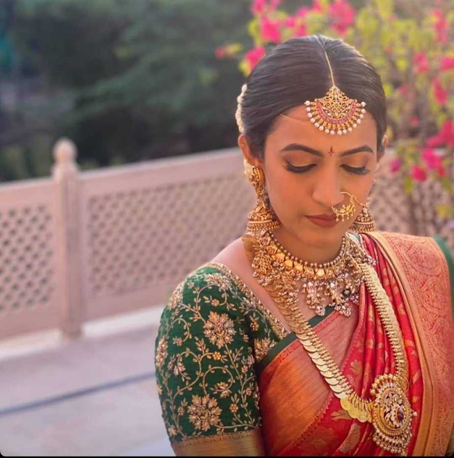 Niharika bridal look!