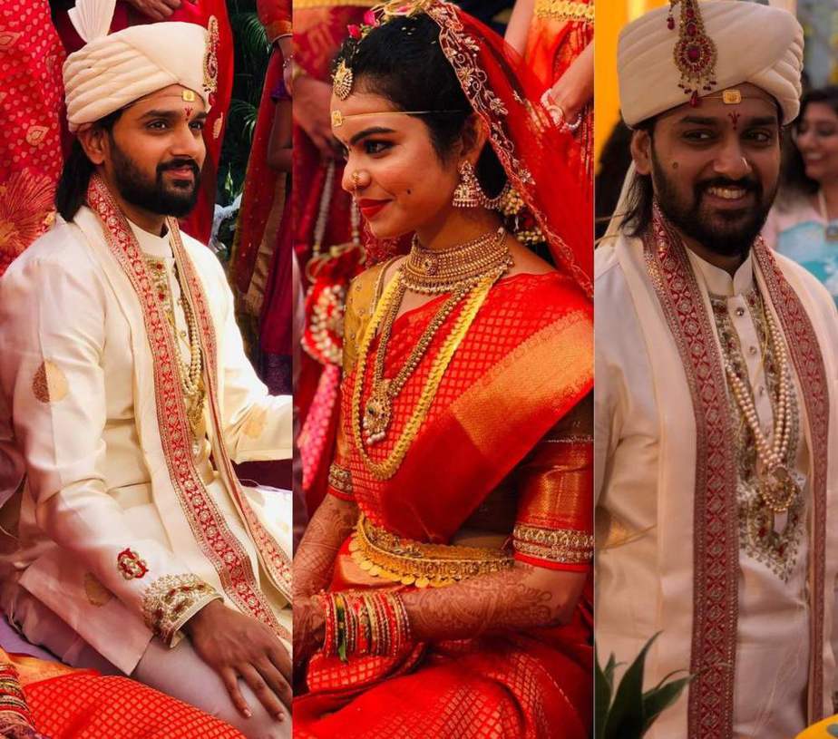 Actor Sumanth Ashwin- Deepika Raju Wedding pictures!