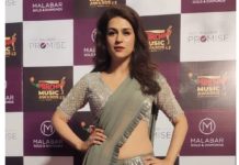 shraddha dasat radio mirchi music awards in chennai 2021