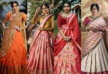 Bridal half saree set collection-studio149