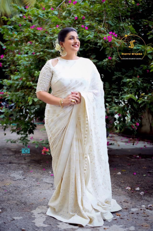 Madonna Sebastian is a vision in white in T&M Signature Wedding Couture