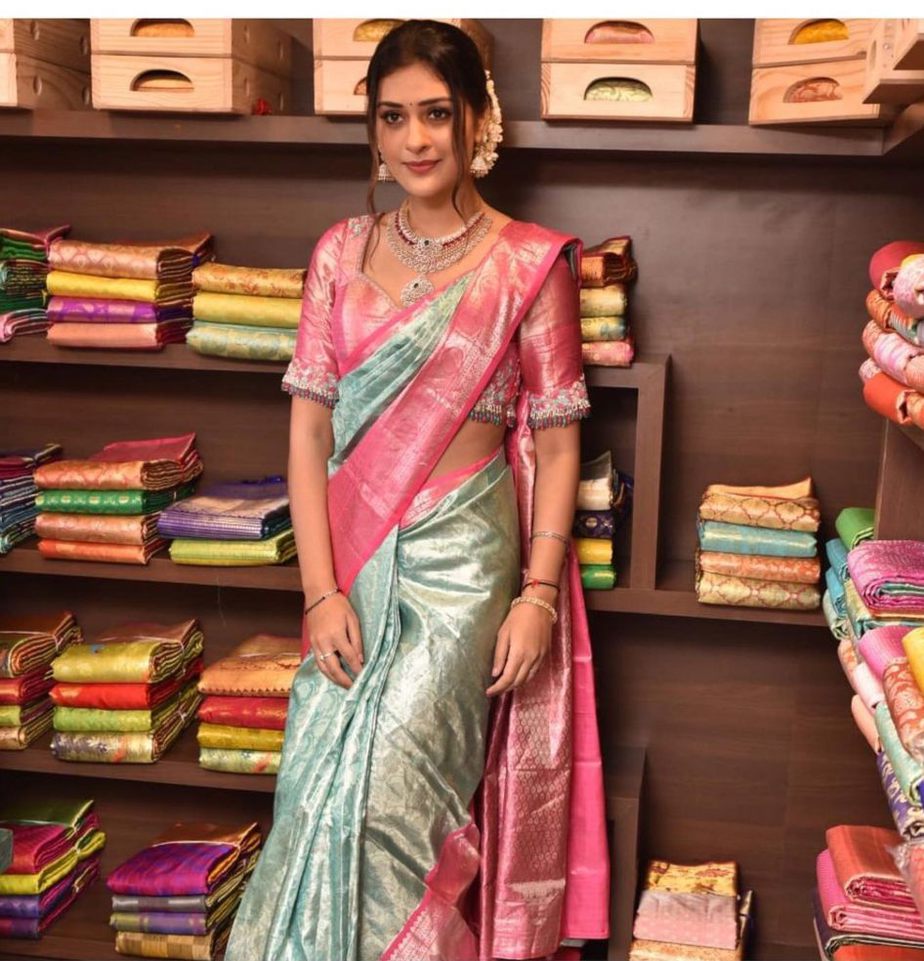 Pure Silk Sarees | South Silk Indian Saree @ BharatSthali