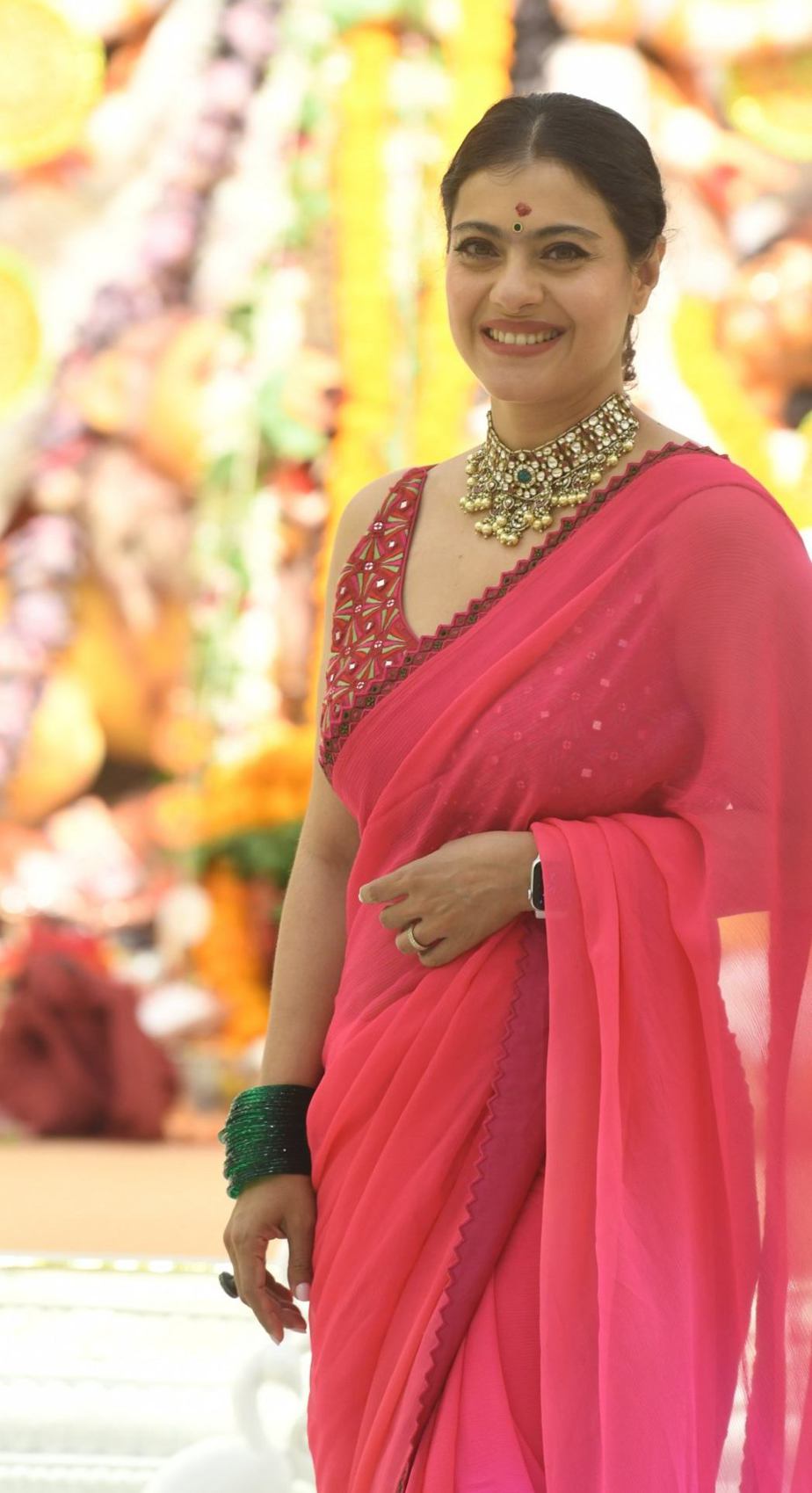 Athulyaa Ravi In A Dreamy Pastel Pink Saree And Net Blouse  Crazy Indian  Sarees
