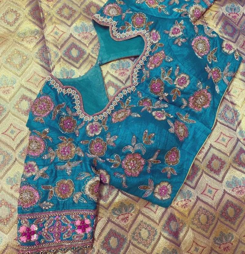 blue blouse manisha vadnala