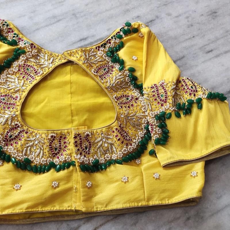 Latest store maggam designs