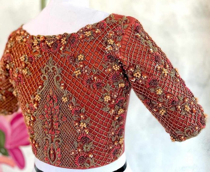 19 Party wear back blouse designs that look ethereal!