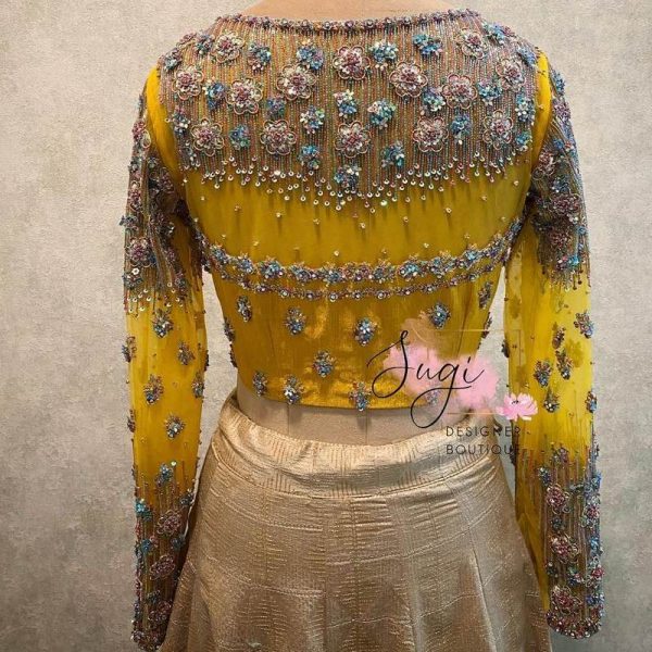 19 Latest back neck blouse designs that are ideal for every bride!