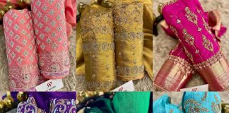 latest aari work blouse designs 2022