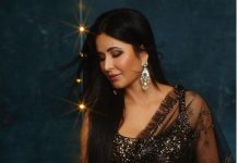 katrina kaif in black sabysachi saree for diwali1