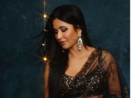 katrina kaif in black sabysachi saree for diwali1