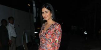 katrina kaif in orange skirt set by anamika khanna for phone bhoot1