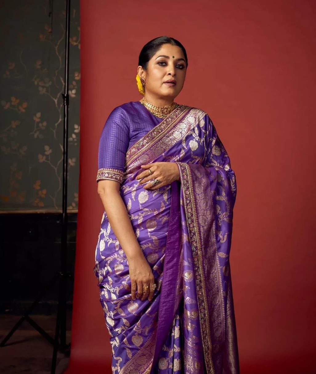 Ramya Krishna Launches Wedding Sarees Exhibition Sale at Chennai Shopping  Mall