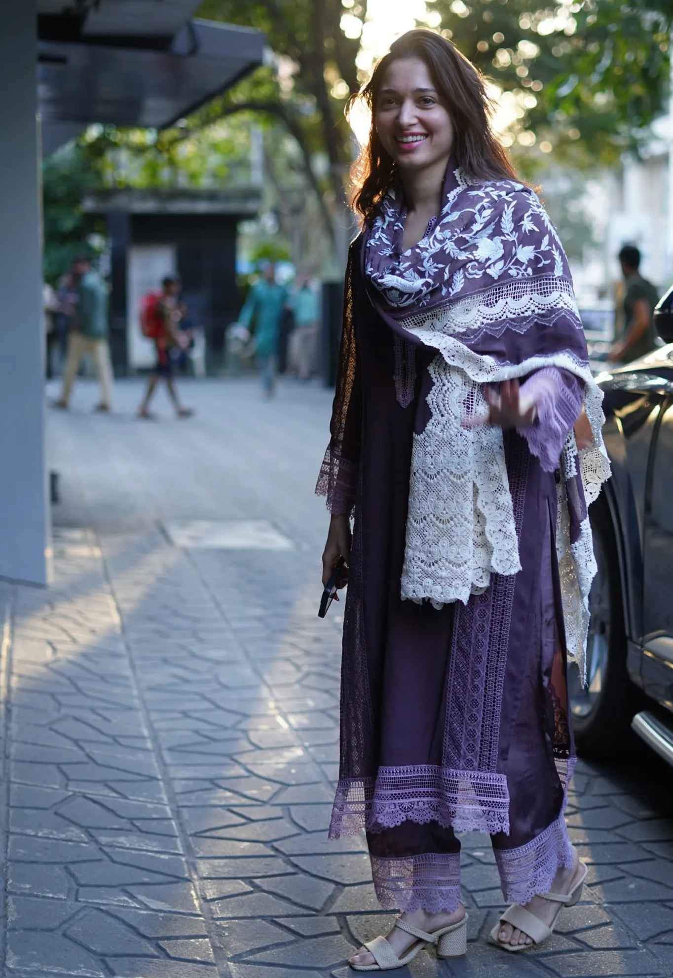 tamannaah bhatia in wine salwar suit1.0