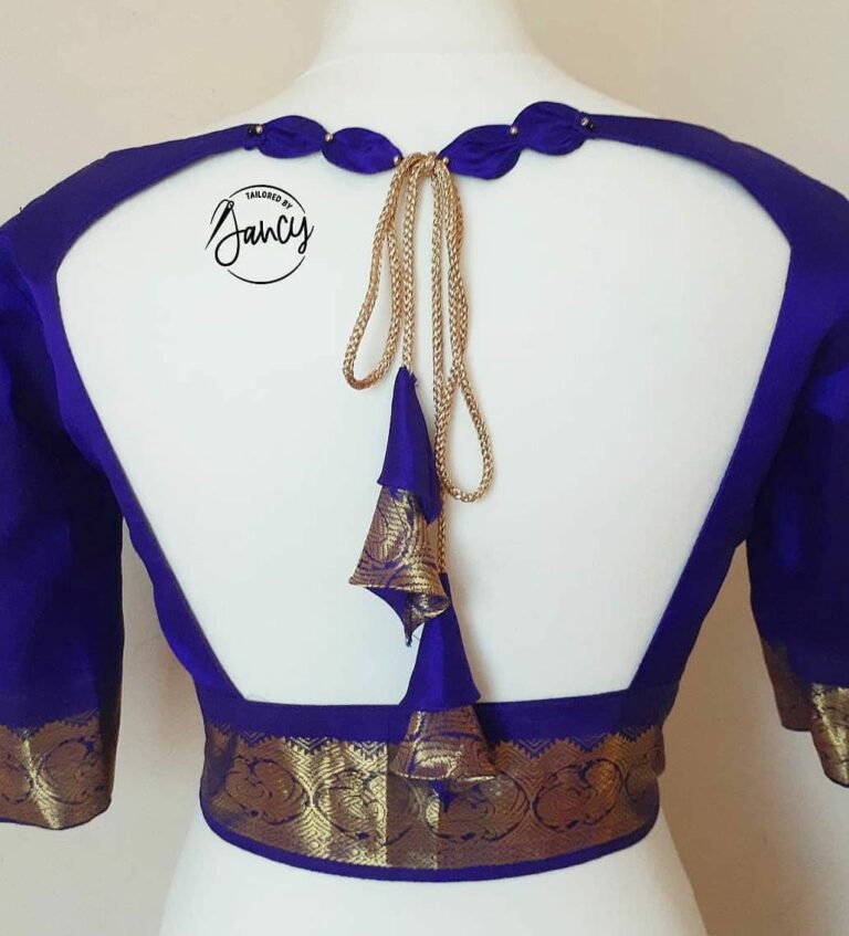 25 Stylish back knot designs that would be a wonderful addition to blouses!