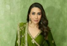 karsima kapoor green anarkali (2)
