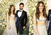 rakul preet singh at sid kiara wedding reception