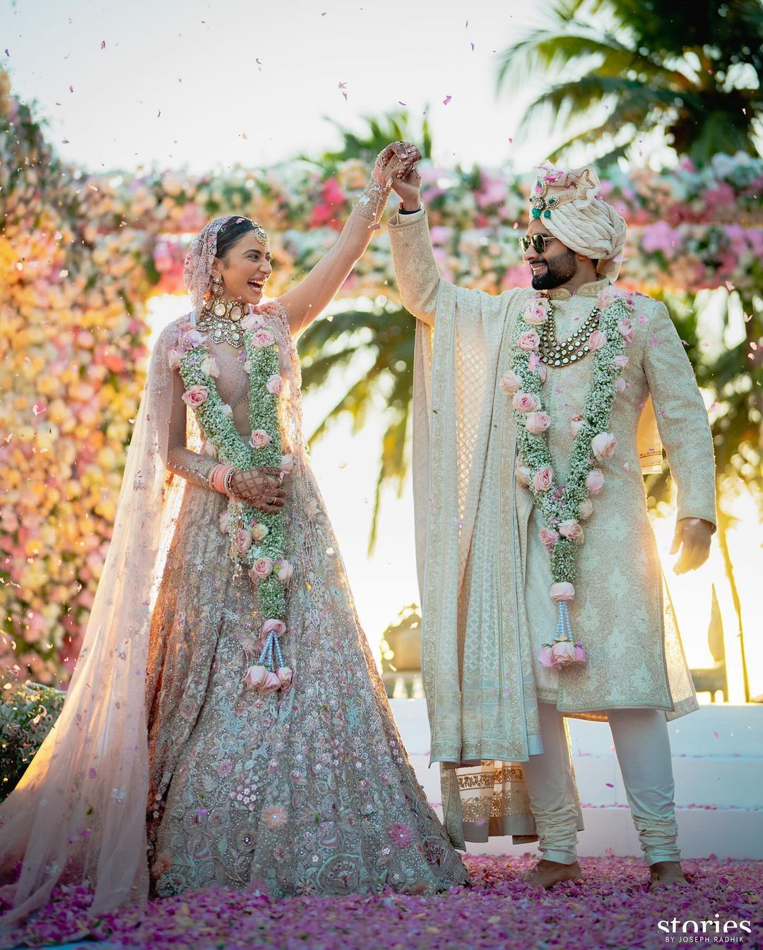 Rakul Preet Singh and Jackky Bhagnani #39 s Wedding South India Fashion